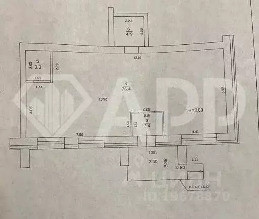 Помещение свободного назначения в Татарстан, Казань ул. Азата ... - Фото 2