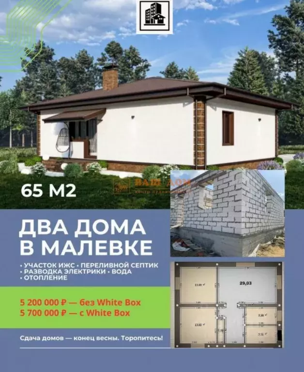 Дом в Тульская область, Тула городской округ, д. Малевка ул. Долинная, ... - Фото 2