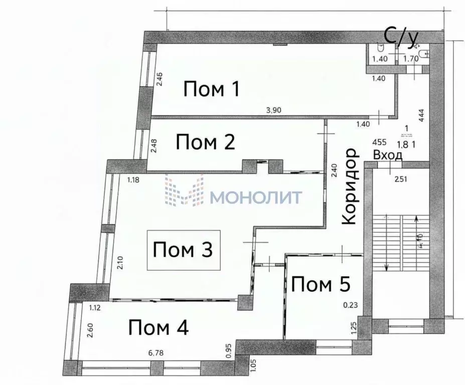 Помещение свободного назначения в Нижегородская область, Бор ул. ... - Фото 2