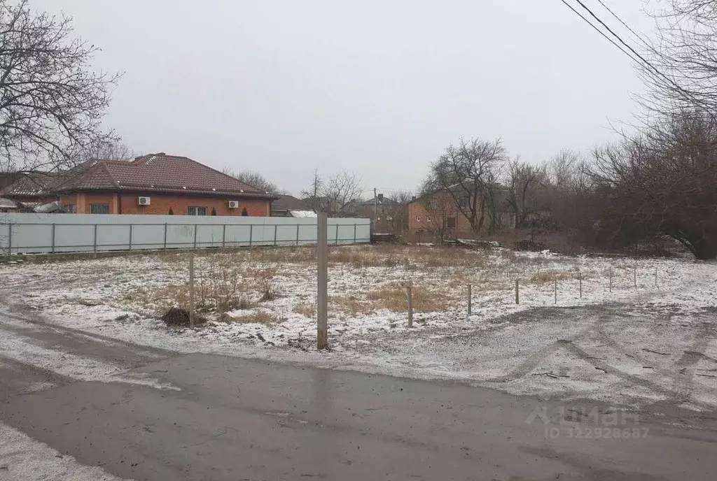 Участок в Ростовская область, Ростов-на-Дону ул. 3-я Яхонтовая, 25 ... - Фото 1