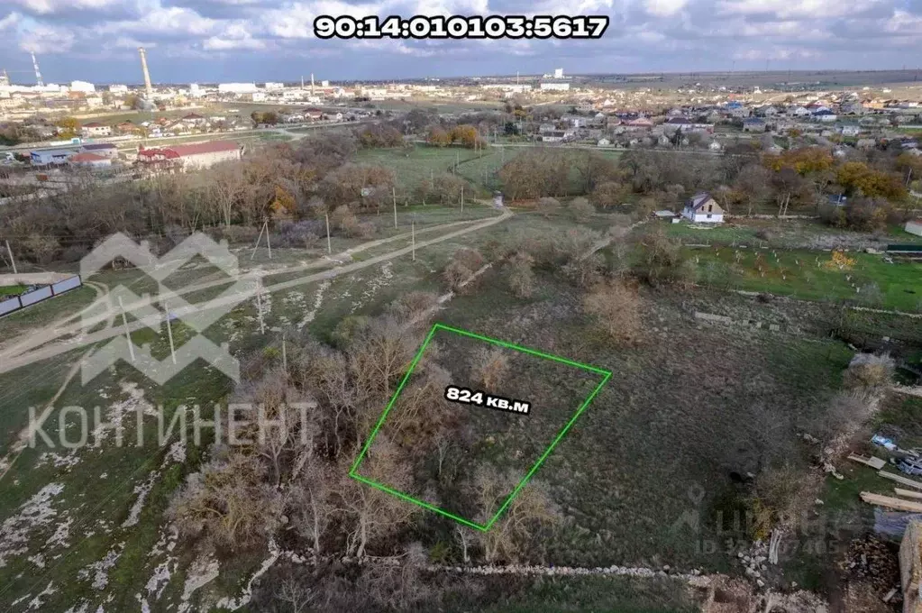 Участок в Крым, Черноморское пгт ул. Солнечная (8.24 сот.) - Фото 2