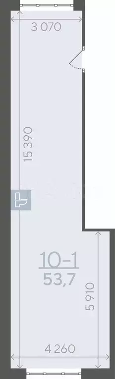 Продам офисное помещение, 53.7 м - Фото 0