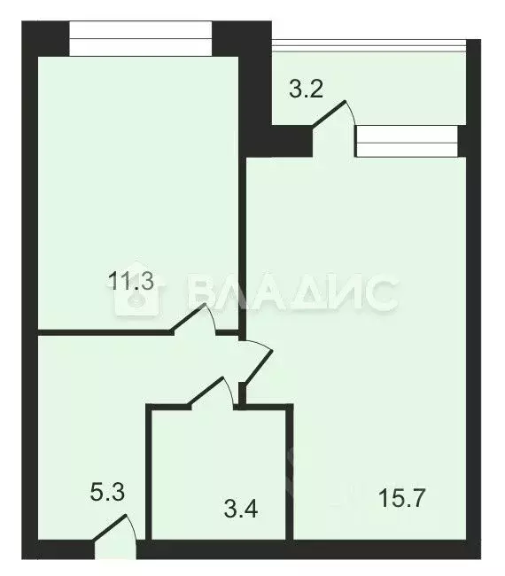 1-к кв. Владимирская область, Суздаль Советская ул., 27 (37.2 м) - Фото 1