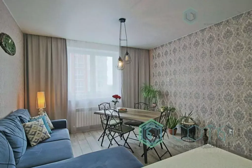 1-к кв. Калининградская область, Калининград ул. Флагманская, 1 (47.7 ... - Фото 2