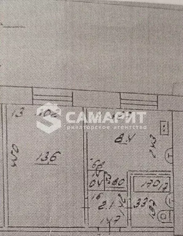 1-к кв. Самарская область, Самара Заводское ш., 57а (27.8 м) - Фото 2