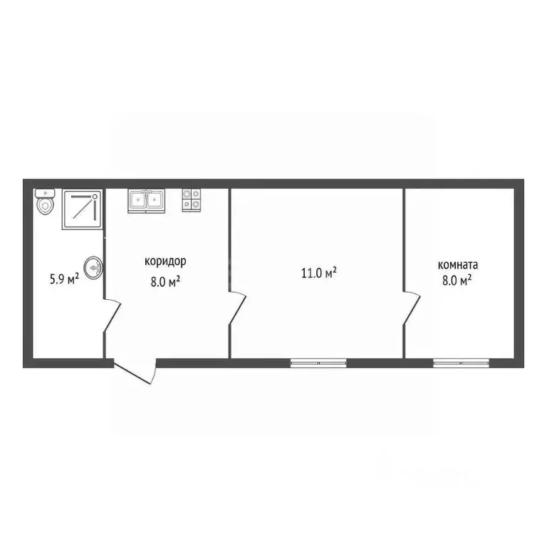 Дом в Крым, Судак пер. Пихтовый (33 м) - Фото 2