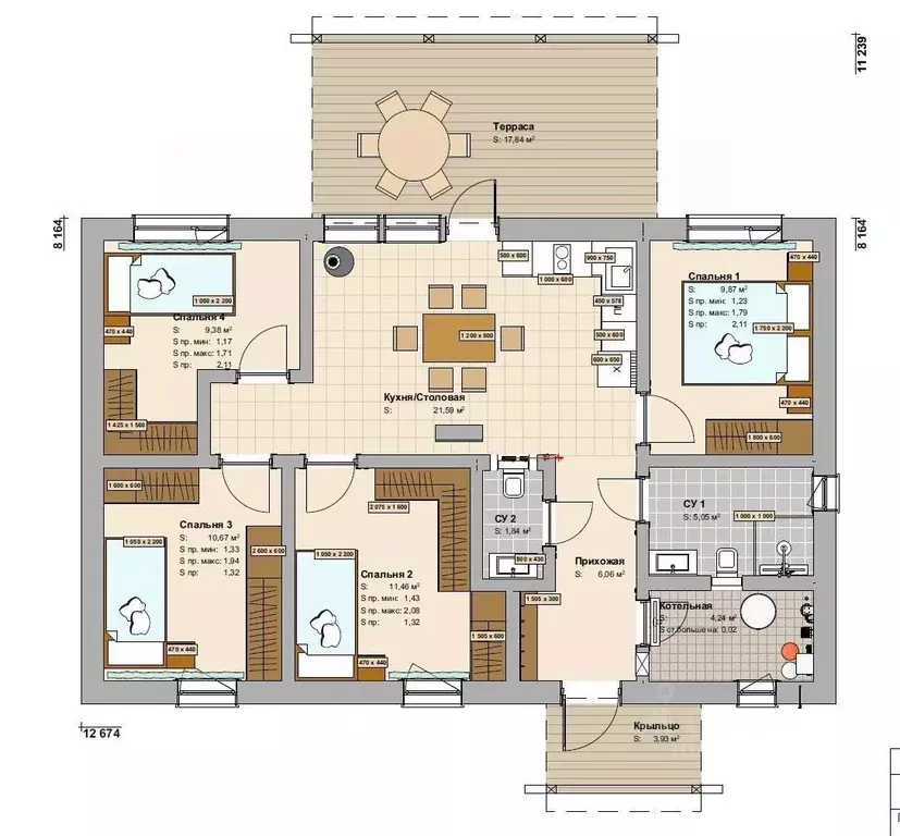 Дом в Ленинградская область, Приозерский район, Раздольевское с/пос, ... - Фото 2