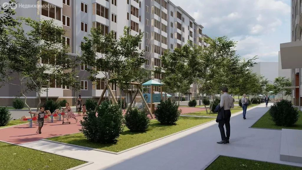 1-комнатная квартира: Нальчик, улица А.А. Кадырова, 8 (40.34 м) - Фото 1