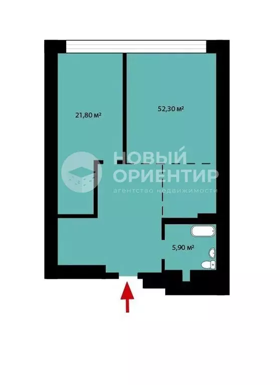 Помещение свободного назначения (80 м) - Фото 1