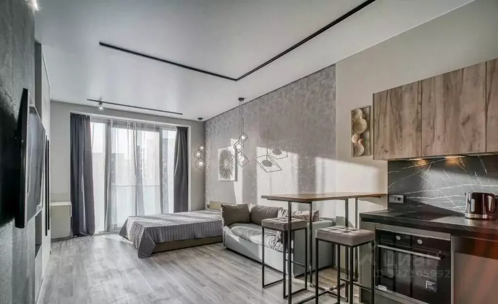 Студия Москва Ленинградский просп., 36с40 (32.0 м) - Фото 2