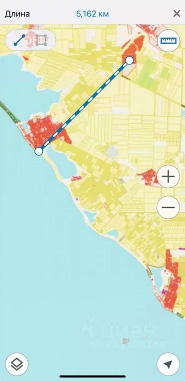 Участок в Крым, Сакский район, Штормовское с/пос, с. Приветное ул. ... - Фото 2