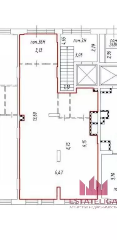 Помещение свободного назначения в Москва просп. Прокшинский, 5 (69 м) - Фото 1