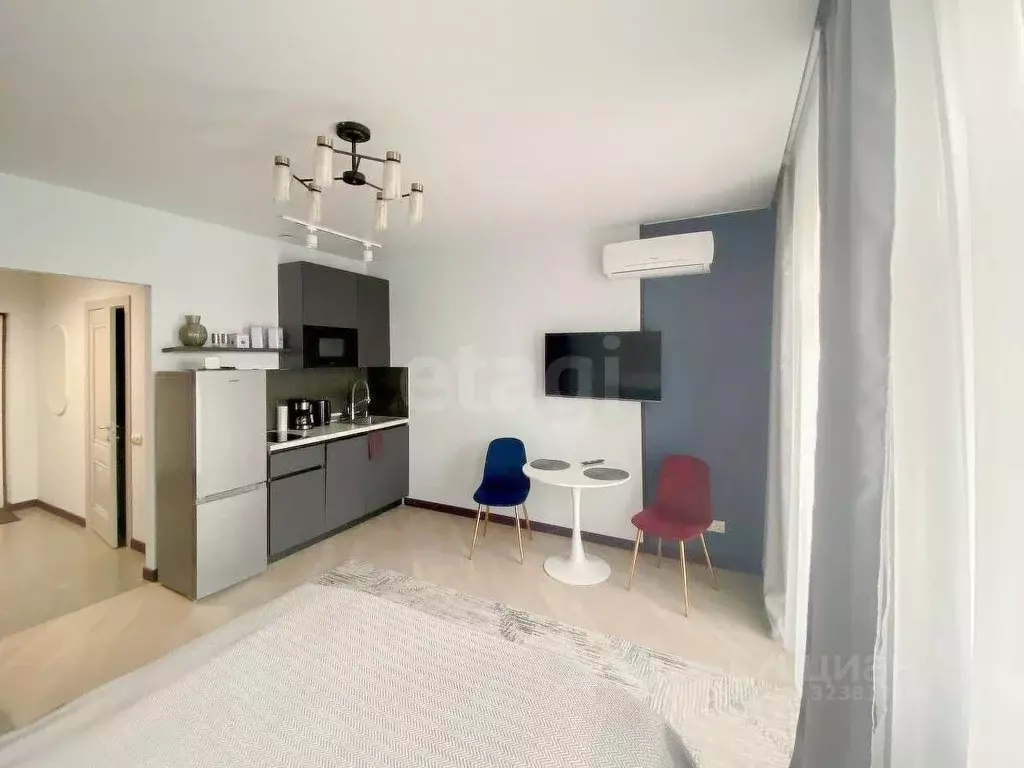 Студия Ярославская область, Ярославль ул. Городской Вал, 15к1 (29.5 м) - Фото 1