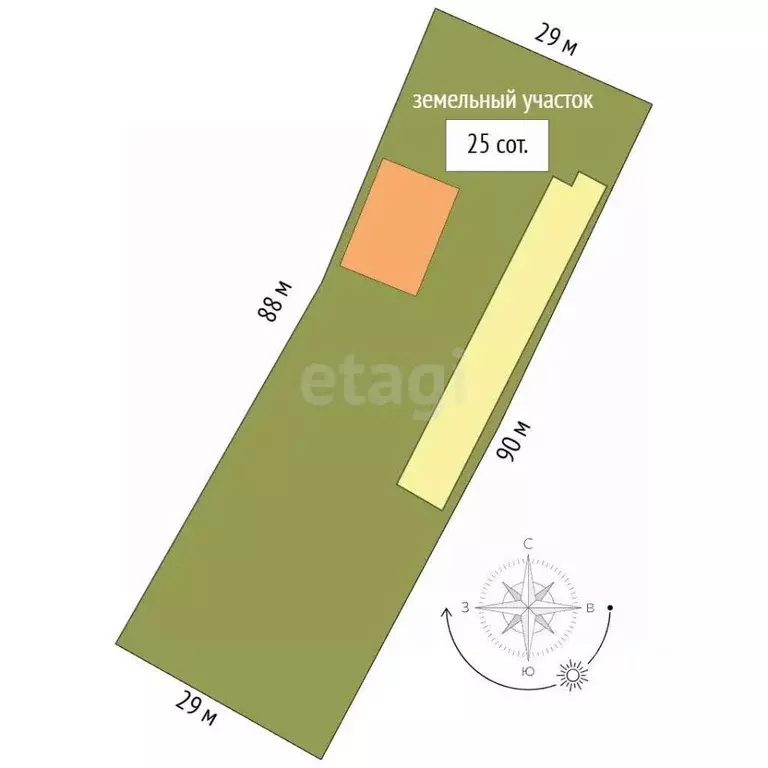 Дом в Крым, Симферопольский район, Родниковское с/пос, с. Шафранное ... - Фото 2