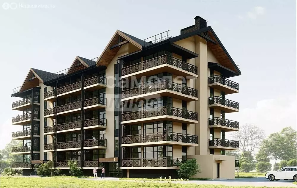 Квартира-студия: село Сыростан, Известная улица, 11 (51.44 м) - Фото 2