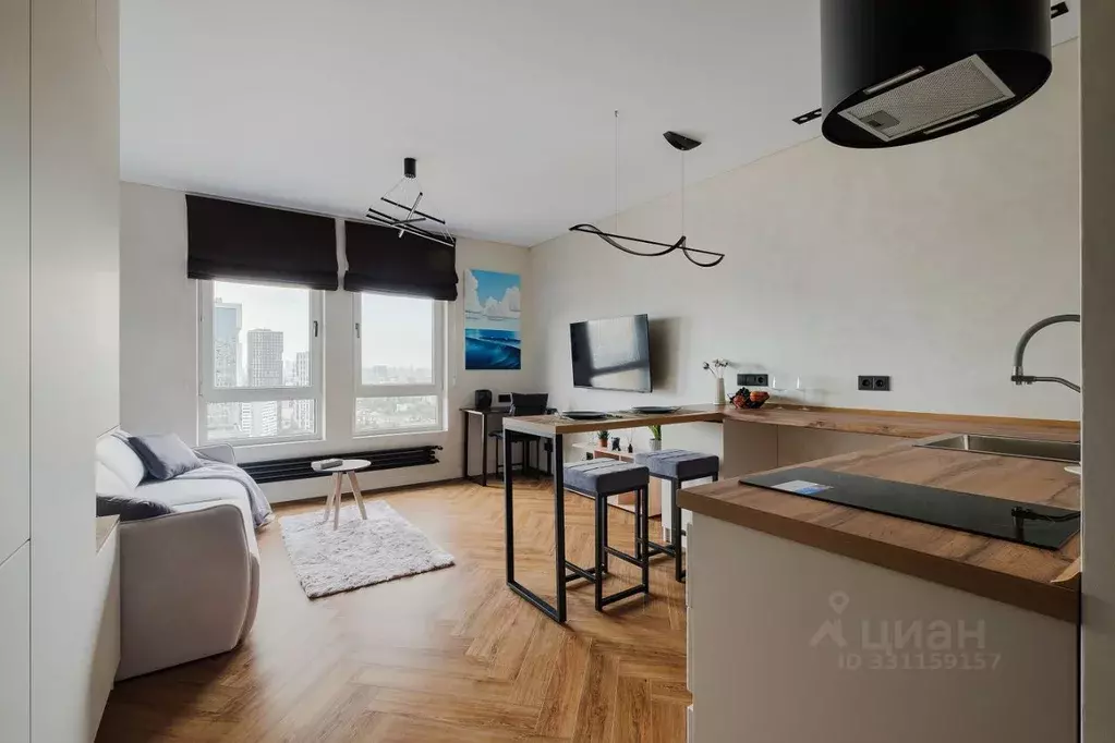 Студия Москва Кронштадтский бул., 9к2 (27.0 м) - Фото 1