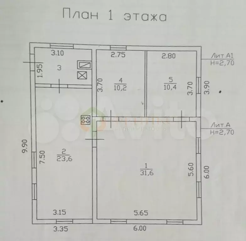 дом 81,5 м на участке 8,4 сот. - Фото 0