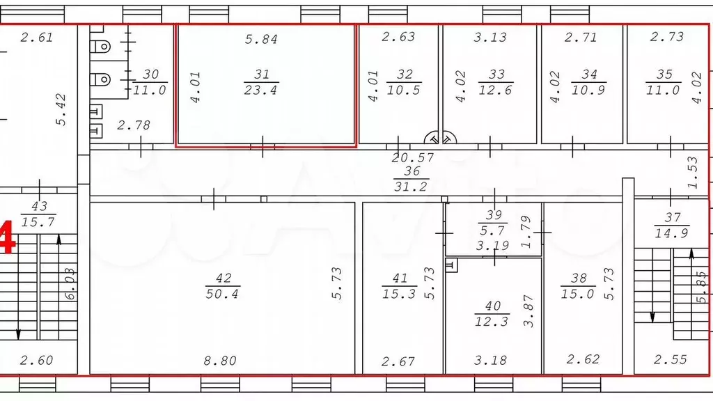 Продам офисное помещение, 23.4 м - Фото 0