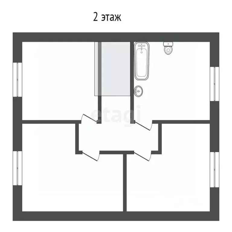 Дом в Пермский край, д. Мокино ул. Березовая, 7А (120 м) - Фото 1