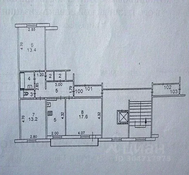 3-к кв. Иркутская область, Иркутск Трудовая ул., 126/2 (67.2 м) - Фото 1