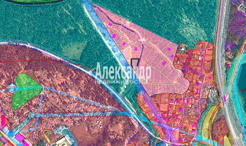 Участок в Ленинградская область, Приозерский район, Раздольевское ... - Фото 2