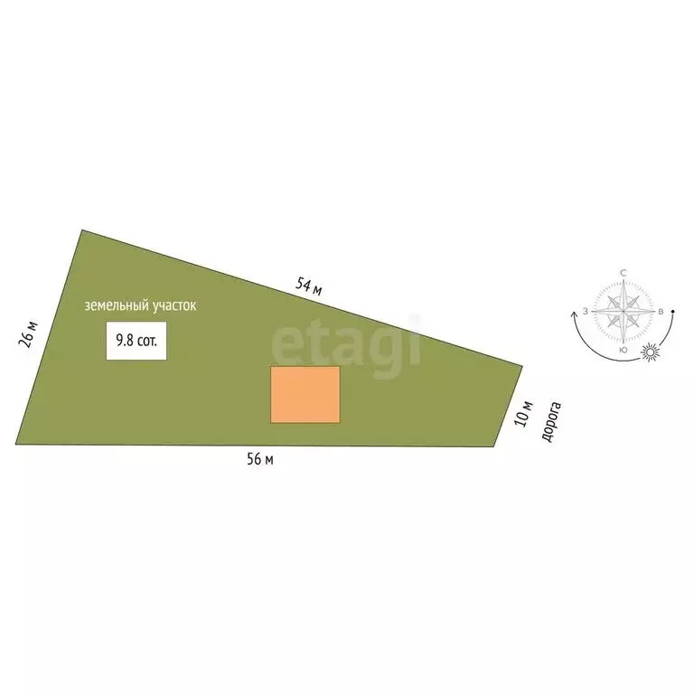 Дом в Якутск, улица Аграрников (43.5 м) - Фото 0