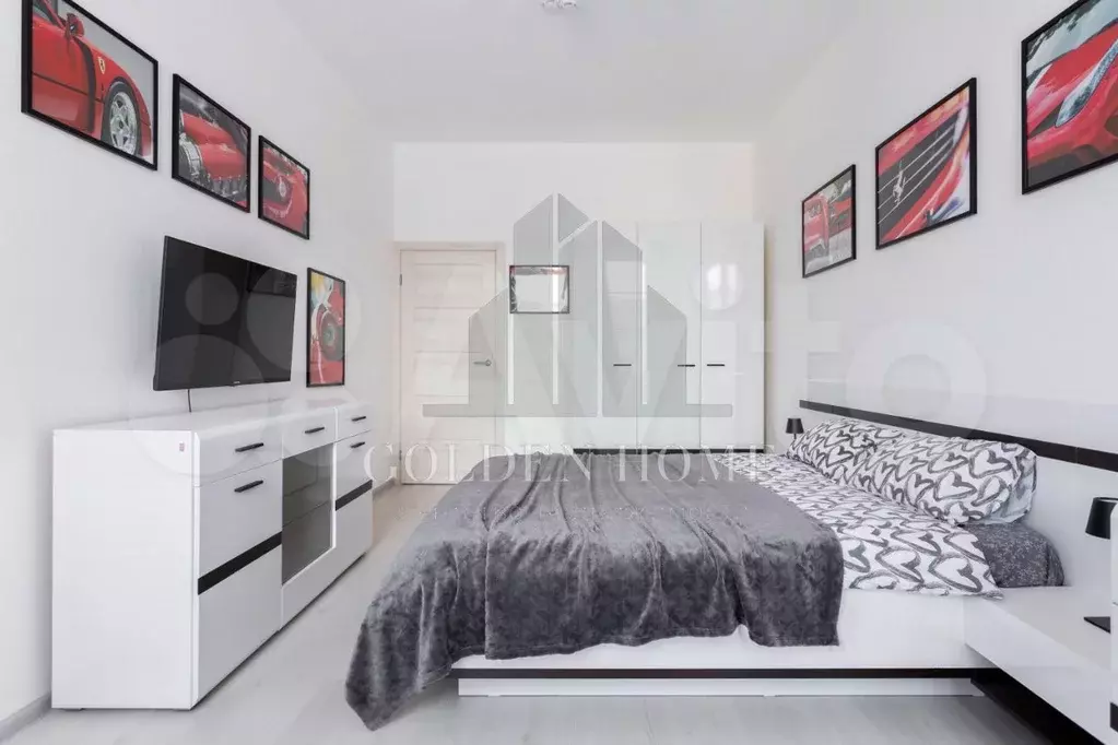 1-к. квартира, 55 м, 5/11 эт. - Фото 1