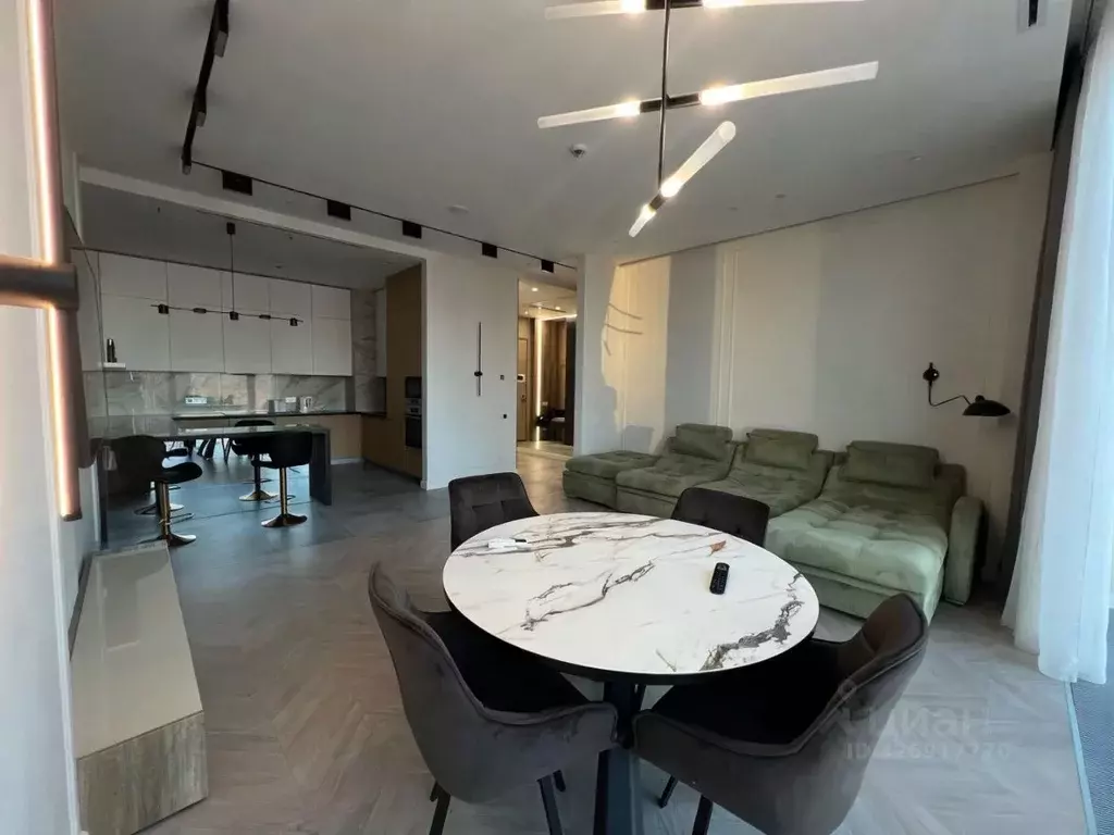 3-к кв. Москва 1-й Красногвардейский проезд, 22с1 (102.0 м) - Фото 1