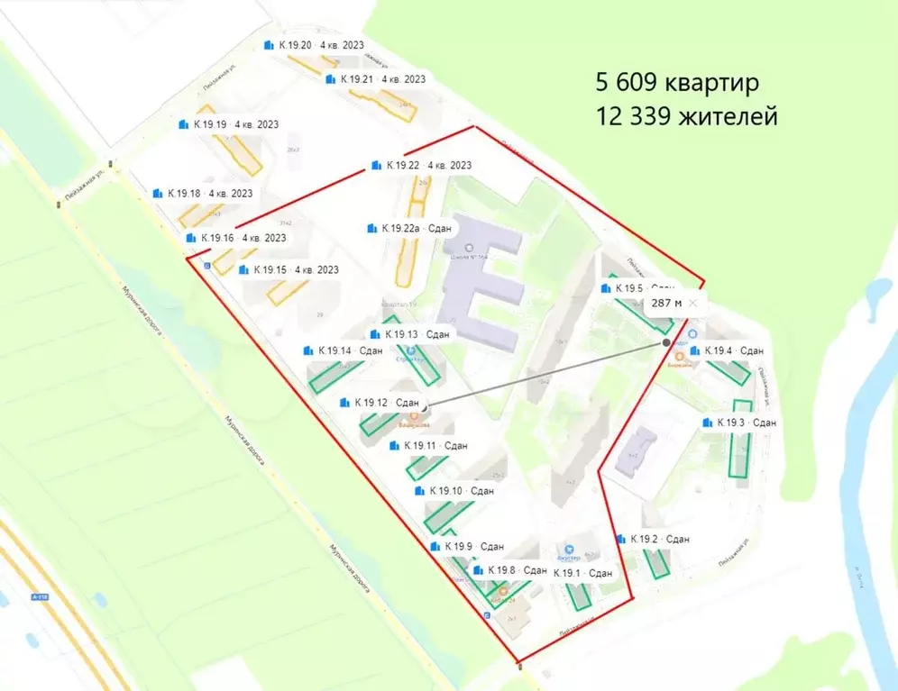 Продажа габ стрип денс, 26.5 м - Фото 1