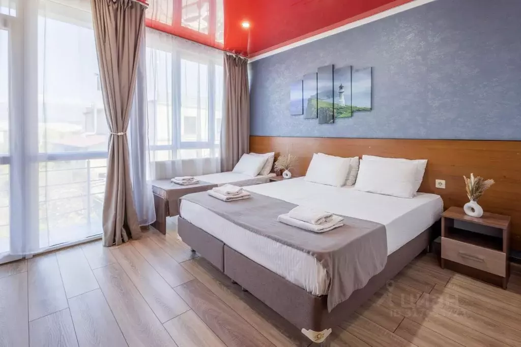 Комната Краснодарский край, Сириус пгт ул. Крамского, 13В (22.0 м) - Фото 0