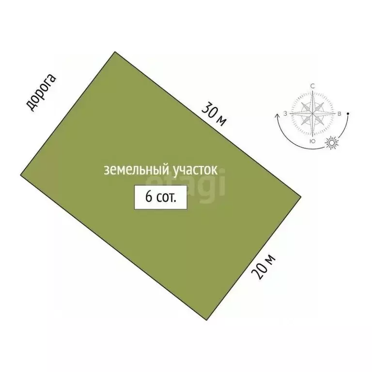 Участок в Крым, Ленинский район, Семисотское с/пос, с. Соляное ул. ... - Фото 2