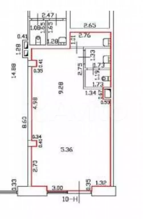 Помещение 52.2 м на большом трафике в ЖК  Легенда - Фото 0