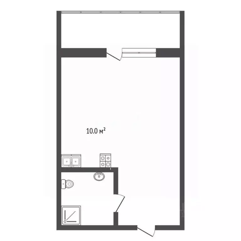 Студия Московская область, Ленинский городской округ, д. Сапроново, ... - Фото 2