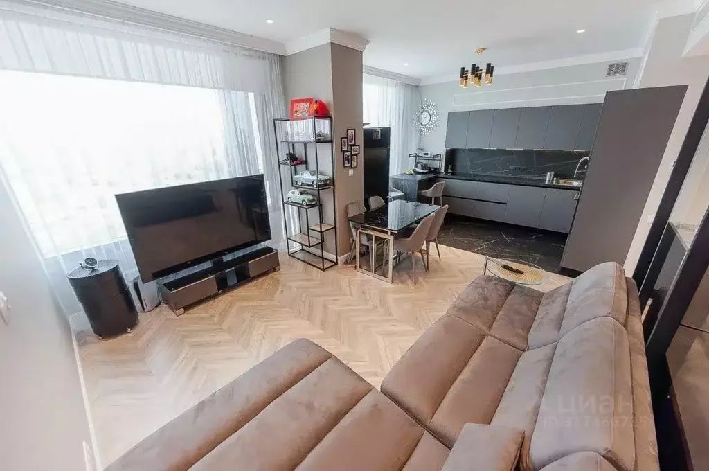 3-к кв. Москва Мичуринский просп., 56 (79.0 м) - Фото 1