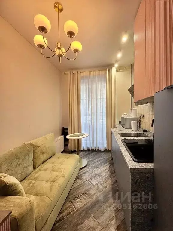 1-к кв. Калининградская область, Янтарный пгт ул. Балебина, 15А (31.0 ... - Фото 2