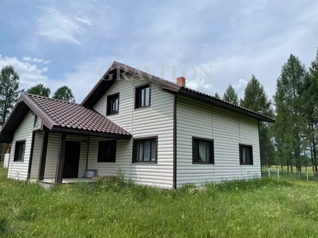 Коттедж в Алтай, Усть-Коксинский район, пос. Гагарка ул. Луговая (192 ... - Фото 1