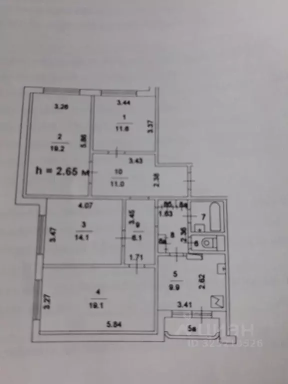 Комната Москва ул. Мусы Джалиля, 9К6 (11.6 м) - Фото 1