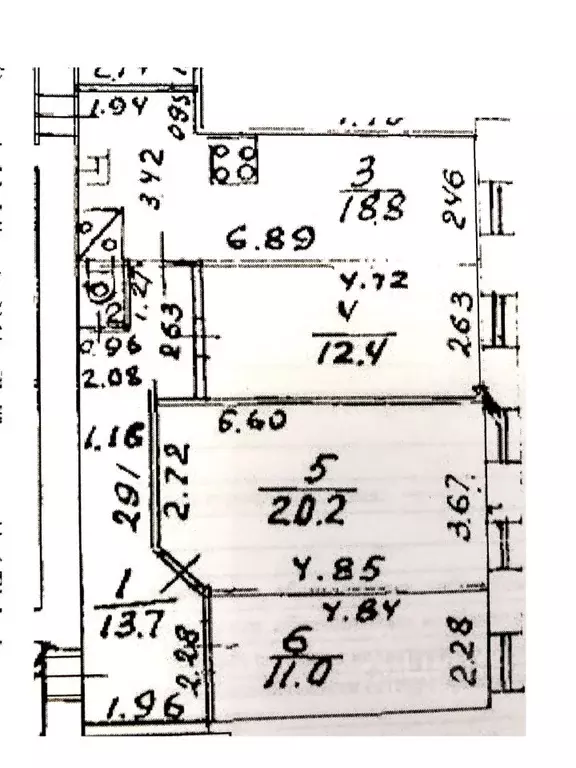 3-к кв. Санкт-Петербург Смоленская ул., 1 (77.1 м) - Фото 1