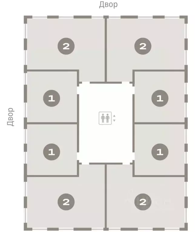 2-к кв. Свердловская область, Екатеринбург ул. Гастелло, 14 (69.24 м) - Фото 1