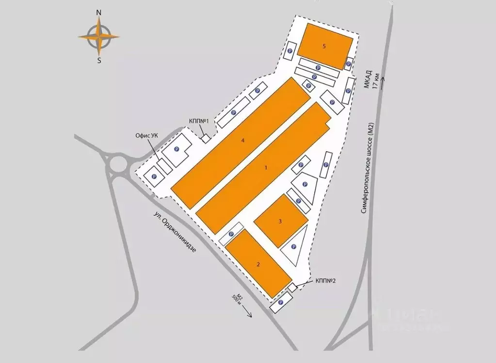 Склад в Московская область, Подольск Поливановская ул., 9с4 (12600 м) - Фото 2