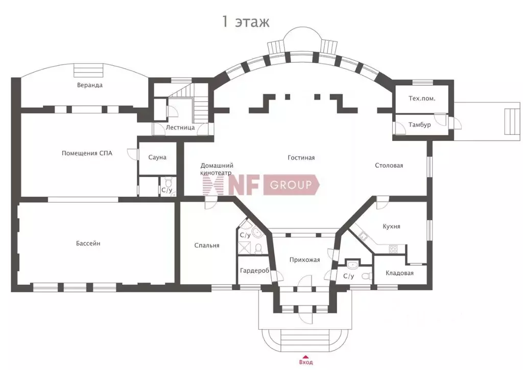Коттедж в Санкт-Петербург пос. Лисий Нос, Лесная ул., 47 (459 м) - Фото 2