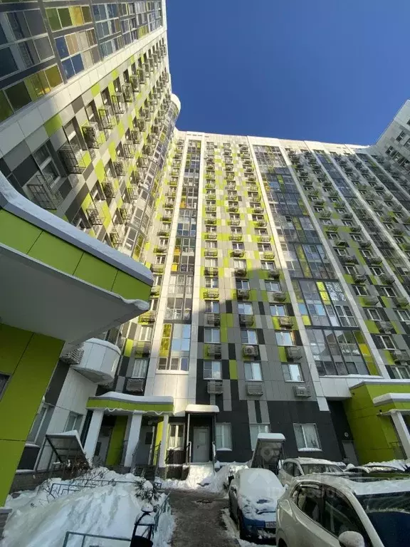 Студия Московская область, Люберцы ул. Юности, 9 (28.8 м) - Фото 2