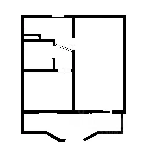 1-к кв. Новосибирская область, Новосибирск Родники мкр, ул. ... - Фото 2