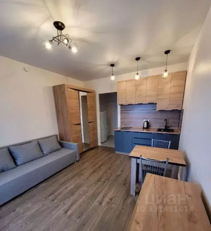 Студия Москва Красноказарменная ул., 15к4 (21.0 м) - Фото 1