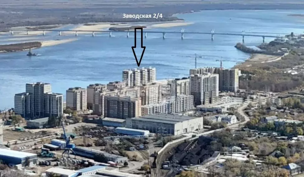 1-к кв. Амурская область, Благовещенск Заводская ул., 2/4 (42.3 м) - Фото 1