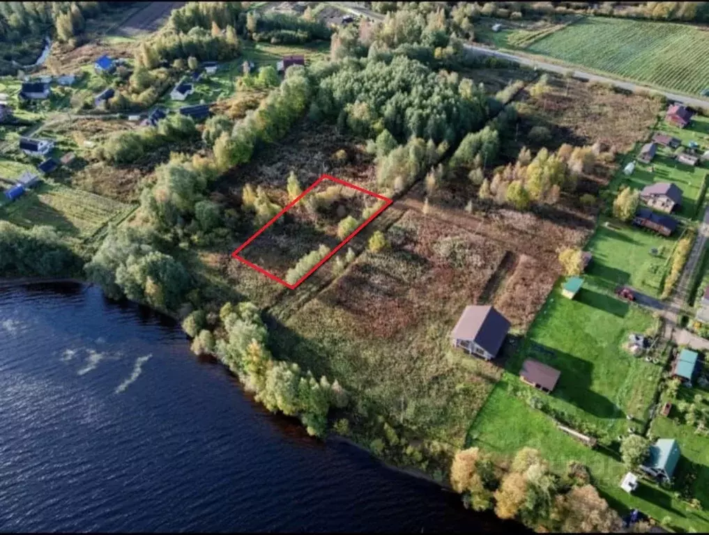 Участок в Карелия, Пряжинский район, Крошнозерское с/пос, д. Котчура, ... - Фото 1