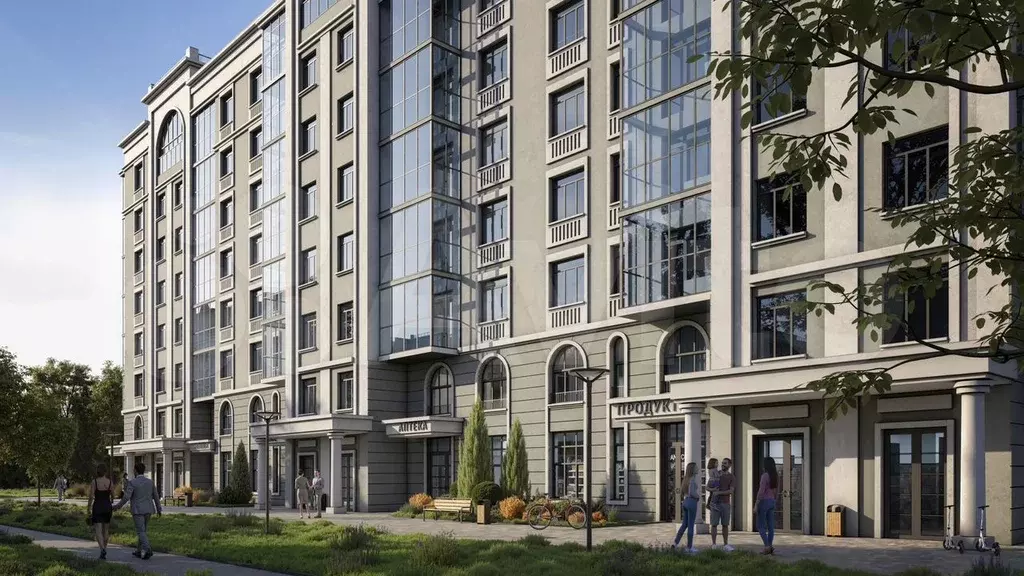 3-к. квартира, 60,5 м, 4/8 эт. - Фото 1