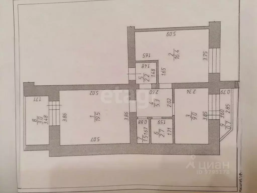 2-к кв. Татарстан, Казань просп. Ямашева, 101 (56.0 м) - Фото 2