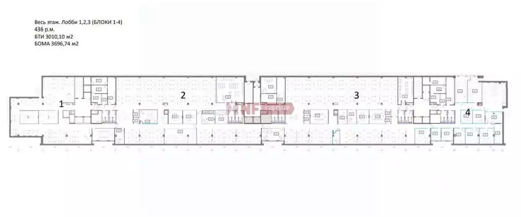 Офис в Москва Краснопролетарская ул., 2/4С13 (1159 м) - Фото 2