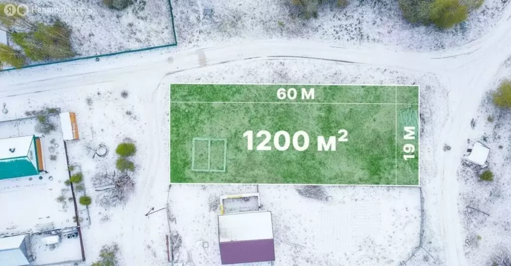 Участок в деревня Губино, Берёзовая улица (12 м) - Фото 1